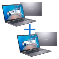 Notebook ASUS X515JA-EJ1045T Cinza + Notebook ASUS X515EA-EJ557T Cinza