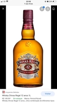 Whisky Chivas 12 Anos 1 Litro - R$80
