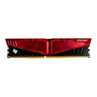 Memoria Team Group T-Force Vulcan Pichau 8GB (1x8) DDR4 3600Mhz Vermelha, TLPRD48G3600HC18J01