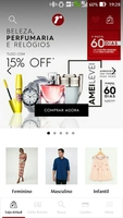 Setor de beleza, perfumaria e relógios com 15% de desconto