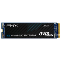SSD PNY CS1031 1 TB, M.2 2280 PCIe Gen3x4, NVMe 1.4, Leitura: 2400 MB/s e Gravação: 1750 MB/s, Preto - M280CS1031-1TB-CL