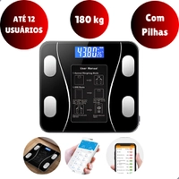 Balança Digital com Bioimpedância 
