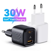 [R$5.95 Moedas/APP] Carregador Voltme Revo 30w com Duas Saídas - PD 3.0 QC 4.0