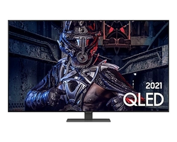 Smart TV Samsung 55´ 4K QLED 55Q80A, 120Hz, Processador IA, HDR10+, Tela Infinita, Alexa Built In - 
