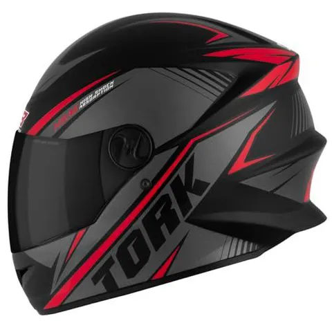 Capacete Fechado Tork R8 Vermelho Tam. 58