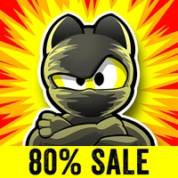 Ninja Hero Cats Premium [80% de desconto]