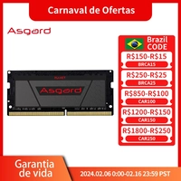 [Taxa Inclusa] Memória Ram DDR4 Notebook Asgard 8GB 3200Mhz