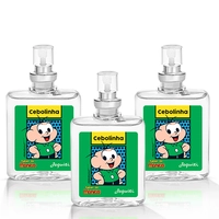 [R$ 18,81 cada] Kit Cebolinha Desodorante Colônia Jequiti, 3 x 25 ml