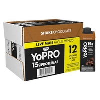 YoPRO Bebida Láctea Chocolate 15g Prot. 250ml c/12
