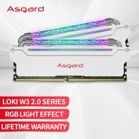 Memória RAM Asgard w3 2.0 rgb ddr4 16gx2 3200mhz Desktop