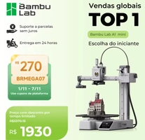 [Do Brasil] Impressora 3D  Bambu Lab A1 Mini 