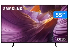 [Magalu] Smart TV 55" Samsung 4K OLED S85F QN55S85FAGXZD 120Hz Tizen Smart TV NQ4 AI Gen2 Bixby Alexa 4 HDMI