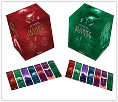 [AME R$ 152] Box Harry Potter Premium Verde - 7 Livros em Capa Dura: 7 Marcadores - Exclusivo - 1ª E