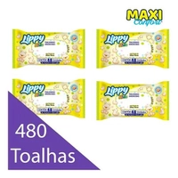 [R$ 2,99 cada] Kit 10 Toalhas Umedecidas Infantis Super Macias