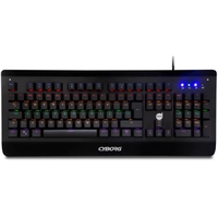 Teclado Mecânico Gamer DAZZ Cyborg Revolution, c/Led, Switch Outemu Brown, ABNT | R$159