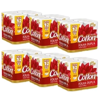 Papel Higiênico Deluxe Cotton Folha Dupla Extra Soft - 72 Rolos