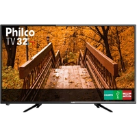 TV LED 32" Philco PTV32B51D Resolução HD com Conversor Digital 2 HDMI 2 USB Recepção Digital - R$654