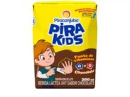 (Lv12 pg10 + cliente ouro = 1,03) Bebida Láctea Piracanjuba Pirakids Chocolate 200ml