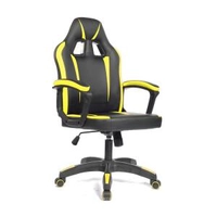 Cadeira Gamer Prizi Runner - Amarela | R$360