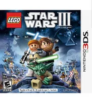 Game - Lego Star Wars III: The Clone Wars - 3DS R$21