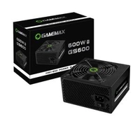 Fonte Gamer Gamemax Gs600 600W Box 80 Plus White Pfc Ativo | R$280