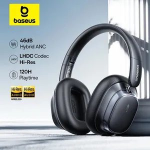 [Com Taxa] Fones Bluetooth 5.4 ANC 46dB 120H Bowie H1s Baseus