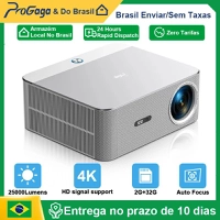 [Envio Brasil] Projetor PG610W WiFi 1080p Full HD, com Android e Espelhamento de Tela, 25000 Lumes
