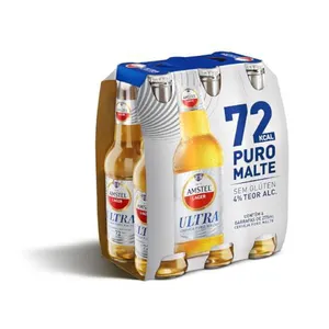 Cerveja Amstel Puro Malte 6 Long Neck 275ml