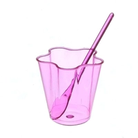 Copo de Acrílico Flor Ideal Para Brigadeiro 