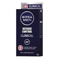 Antitranspirante em barra Nivea Men Clinical Intense Control 42 g | R$10