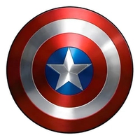 Escudo Capitão América Marvel 60cm Tamanho Real Decoração