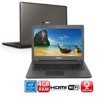 Notebook PC MIX com Intel® Dual Core, 4GB, 32GB SSD, HDMI, Wireless, LCD 14” e Linux R$ 899,00 Por: 650,00