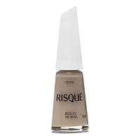 Esmalte Cremoso Bege Eu Me Beija, Risqué, 8 ml