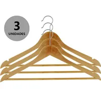 3 CABIDES DE MADEIRA - R$8,50