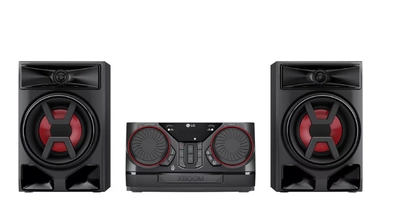 Mini System LG XBOOM CK43N - 220W RMS, Graves Potentes, Multi Bluetooth, Modo Rádio FM