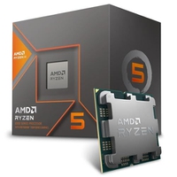 Processador AMD Ryzen 5 8600G Box (AM5/6 Cores/12 Threads/5.0GHz/22MB Cache/Wraith Stealth/Radeon 760M/AMD Ryzen AI)