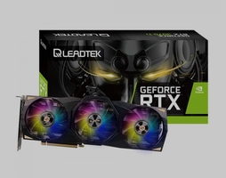 Placa de Vídeo Leadtek WinFast GeForce RTX 3070 Ti Hurricane, LHR, 8GB, GDDR6X, DLSS, Ray Tracing, RTX 3070 Ti HURRICANE-8GBD6X-FPAS-1