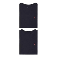 [R$58 cada] Kit 2 Camisetas Pretas Pica-Pau Bordado