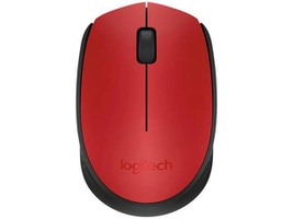 [Cliente Ouro] Mouse Logitech M170 vermelho | R$50
