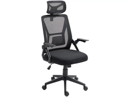 [Com Cashback R$250] Cadeira Diretor Giratória Preta DIR-006