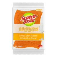  [LV 10  PG 2,48 CADA] [REC] Esponja Não Risca Laranja Scotch-Brite