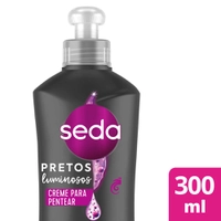 Creme De pentear seda Preto Luminoso 300ml