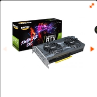 Placa de Vídeo Inno3D RTX 3060 Ti TWIN x2 OC LHR, 8GB, GDDR6, DLSS, Ray Tracing, N306T2-08D6X-119032