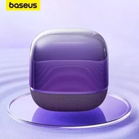 Caixa de som portátil Baseus AeQur V2 com som 360º - Bluetooth, botões de controle, compacta