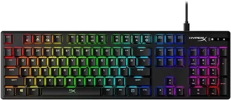 Teclado Hyperx Alloy Origins Switch Red Teclas PBT ABNT2