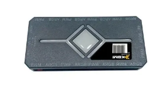 Controladora de Fan ARGB KBM! GAMING, 5V, 4 Pinos, PWM, com LED e Controle Remoto - KGAS003PT