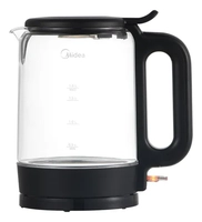 [Meli+] Chaleira Elétrica De Vidro 1,8l Top Fill Midea Cor Transparente  127V ou 220V