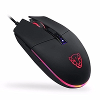 Motospeed V50 Mouse RGB Gamer com Macro, Preto