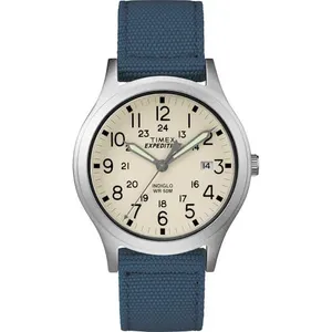[taxas inclusas] Timex Expedition Scout 36mm Relógio, Azul/natural