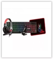 Kit Gamer 5 em 1 Mouse Teclado Mouse Pad Headset e Mouse Bungee Kross Elegance Ke-gk5150